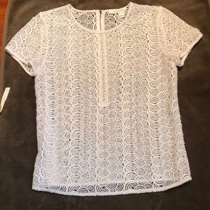 White Diane Von Frustenberg blouse